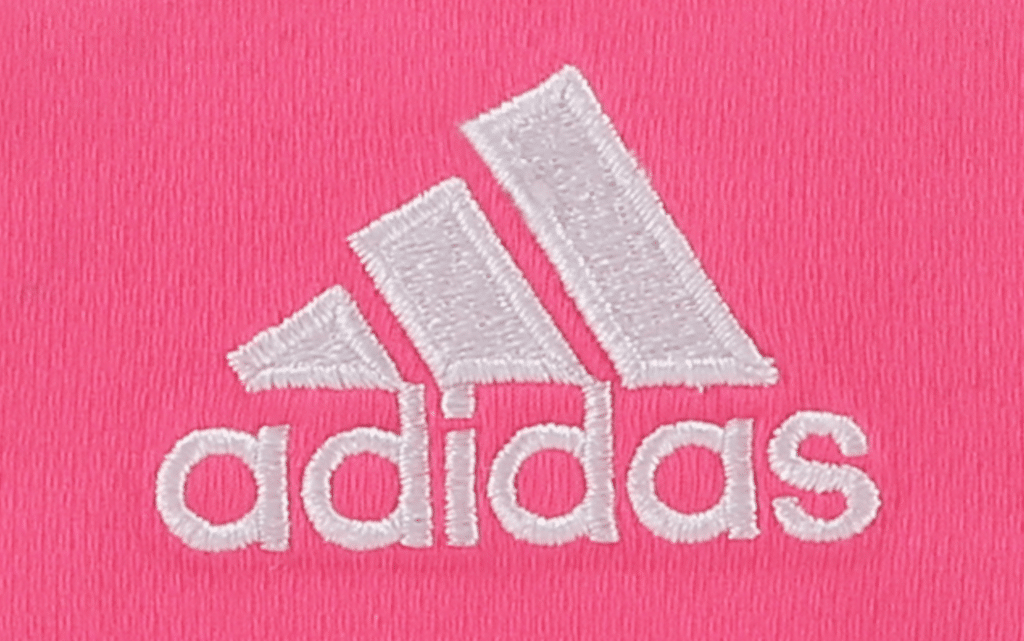 Adidas logo rose